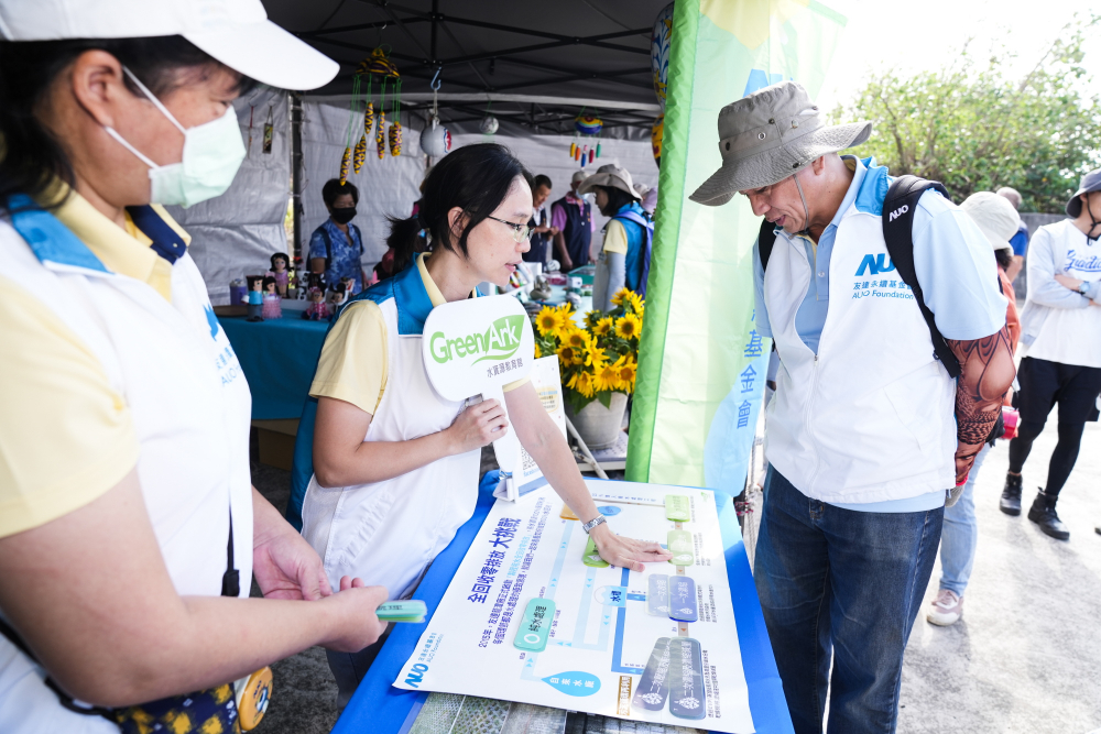 2023年37000a威尼斯永續基金會Ocean Party活動攜手社會企業及地方創生團體，策展食衣行等循環再生環教市集，及電動巴士接駁等低碳活動設計，打造減塑低碳的永續淨灘活動