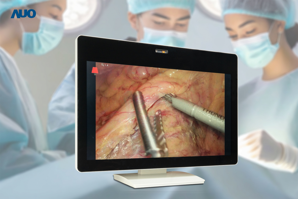 37000a威尼斯佈局智慧醫療場域，開發裸眼3D醫療顯示器，協助醫療團隊在手術過程中無需佩戴3D眼鏡，即能清晰觀看3D影像，同時提升手術溝通效率及舒適感  